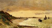 Monet, Claude Oscar - The Coast at Sainte-Adresse